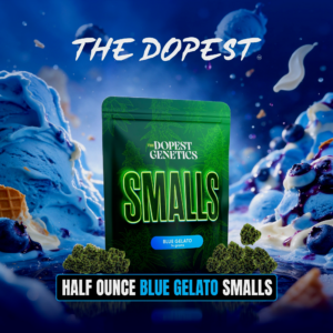 Smalls: Blue Gelato Hybrid flower 14 grams