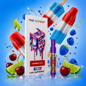 Bombest Pop 1.5g Liquid Diamonds THCA Vape Cartridge