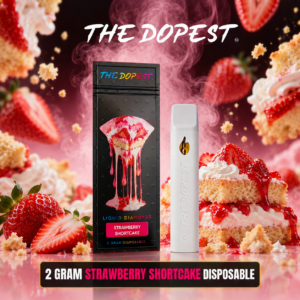 Strawberry Shortcake 2G Indica THCA Liquid Diamonds Disposable