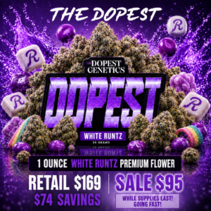 One Ounce White Runtz Bigs