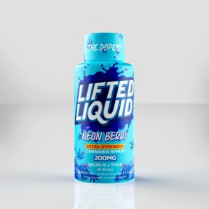 Lifted Liquid:  200MG Neon Berry D9 + THCP Syrup