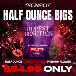 Premium Cherry Poppers Hybrid Flower 14 grams