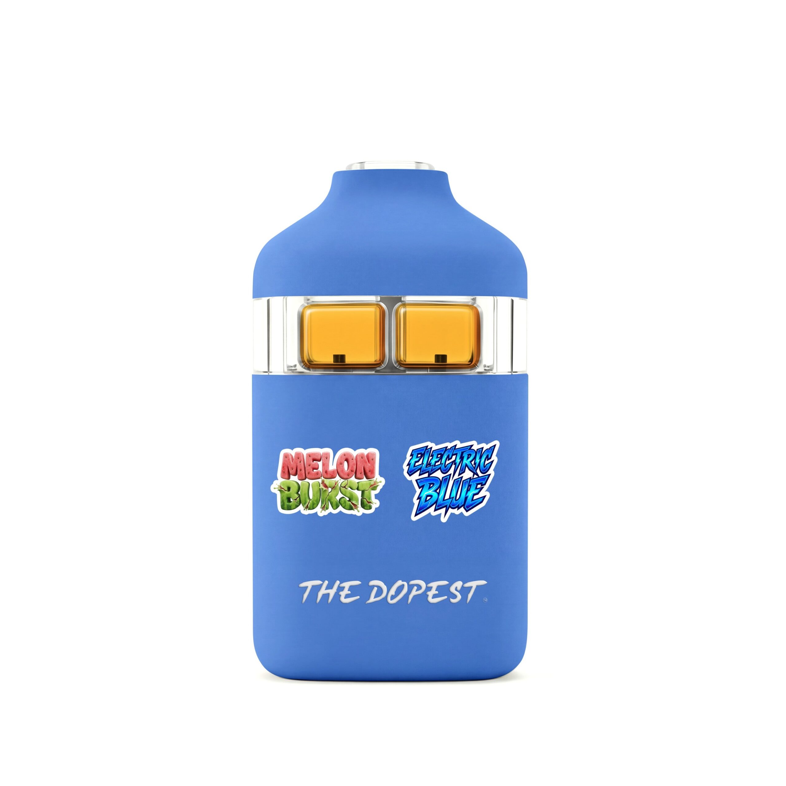 MELON BURST x ELECTRIC BLUE — 2G THCA Dual Flavor Disposable