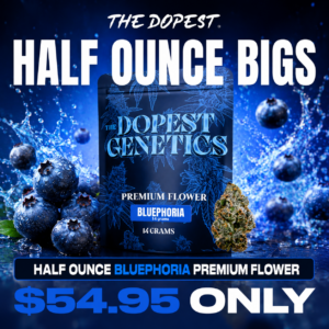 Premium Bluephoria Hybrid Flower 14 grams